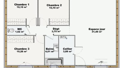 Origin 75 Sud 40546-4586modele620250325mkECC.jpeg - Maisons Bruno Petit GHPA
