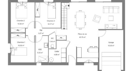 Argelès-Gazost Maison neuve - 2310542-902modele620220627FqFCg.jpeg Maisons Bruno Petit GHPA