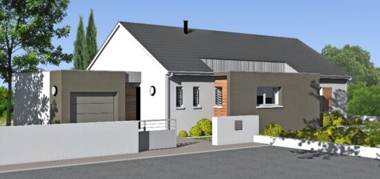 Maison neuve à Galan, Occitanie