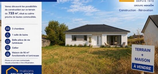 Maison neuve à Bordes, Nouvelle-Aquitaine