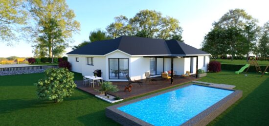 Maison neuve à Lée, Nouvelle-Aquitaine